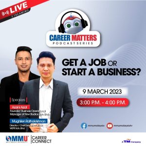 MMU Podcast #2 Get a Job or Start a Business